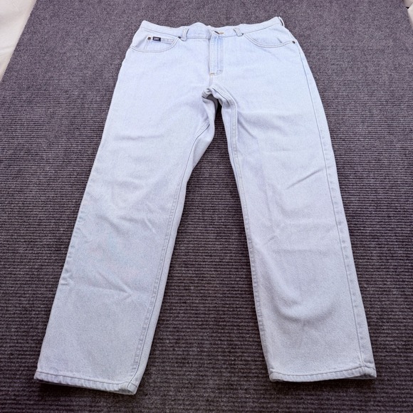 Lee Other - Vintage 90's M.R. LEE Jeans Men's Size‎ 36x30 Blue Washed Denim Straight Leg USA